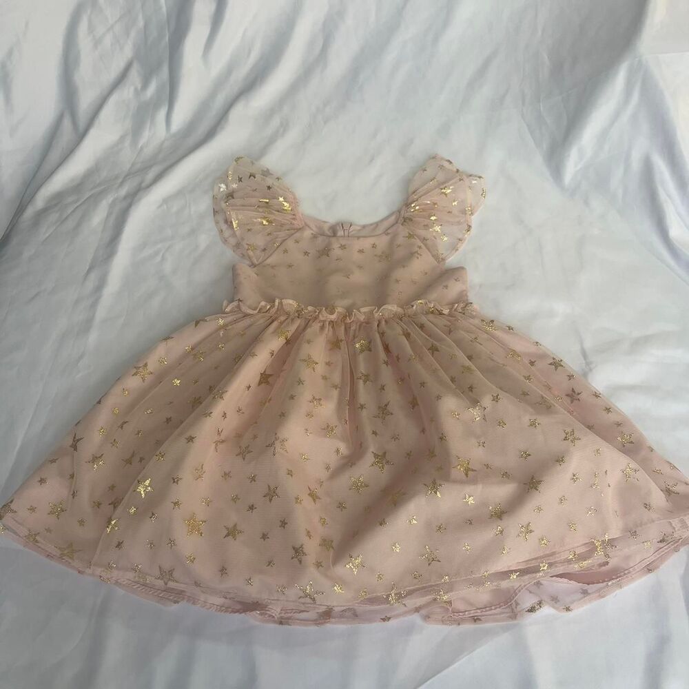 Pippa-julie Pink and Cream Dress